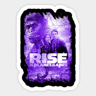 Ape Uprising Chronicles Celebrate the Origin Story and the Beginning of a New Era in Film Sticker